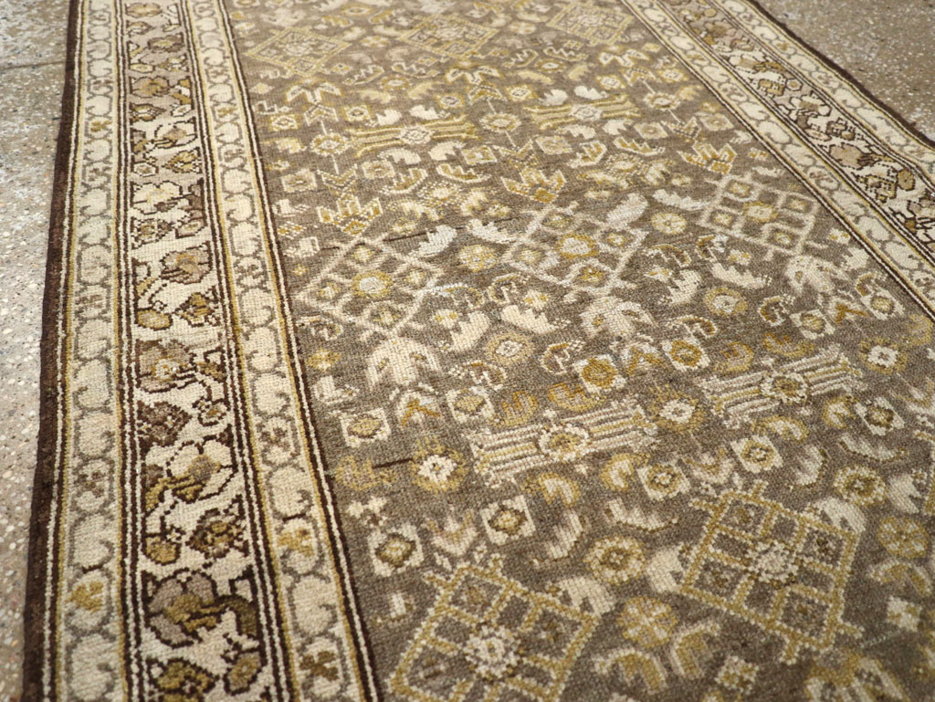 Vintage Persian Kurdish Runner, No.22080 - Staging