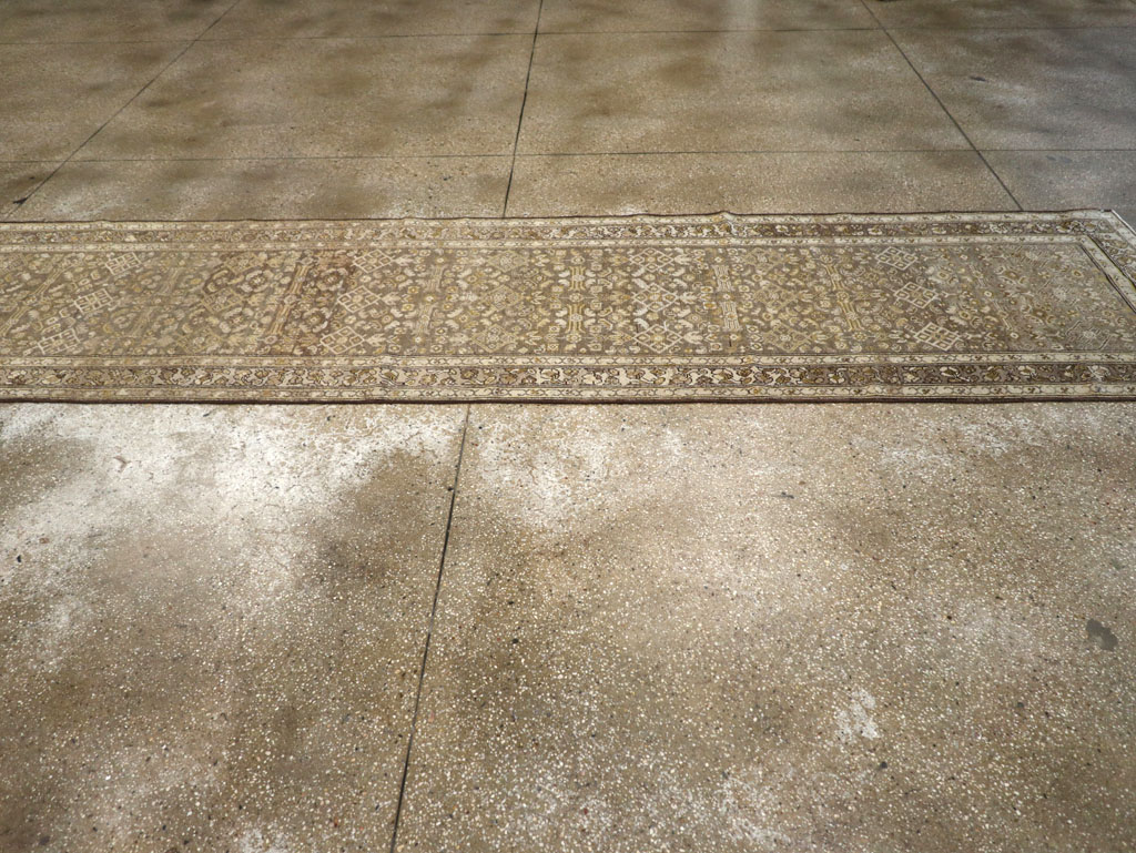 Vintage Persian Kurdish Runner, No.22080 - Staging