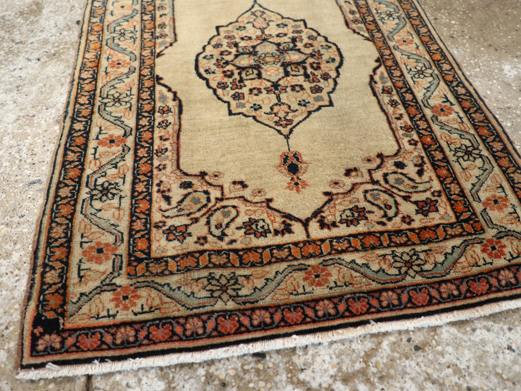 Antique Persian Tabriz Hagi Jalili Rug, No.22081 - Staging