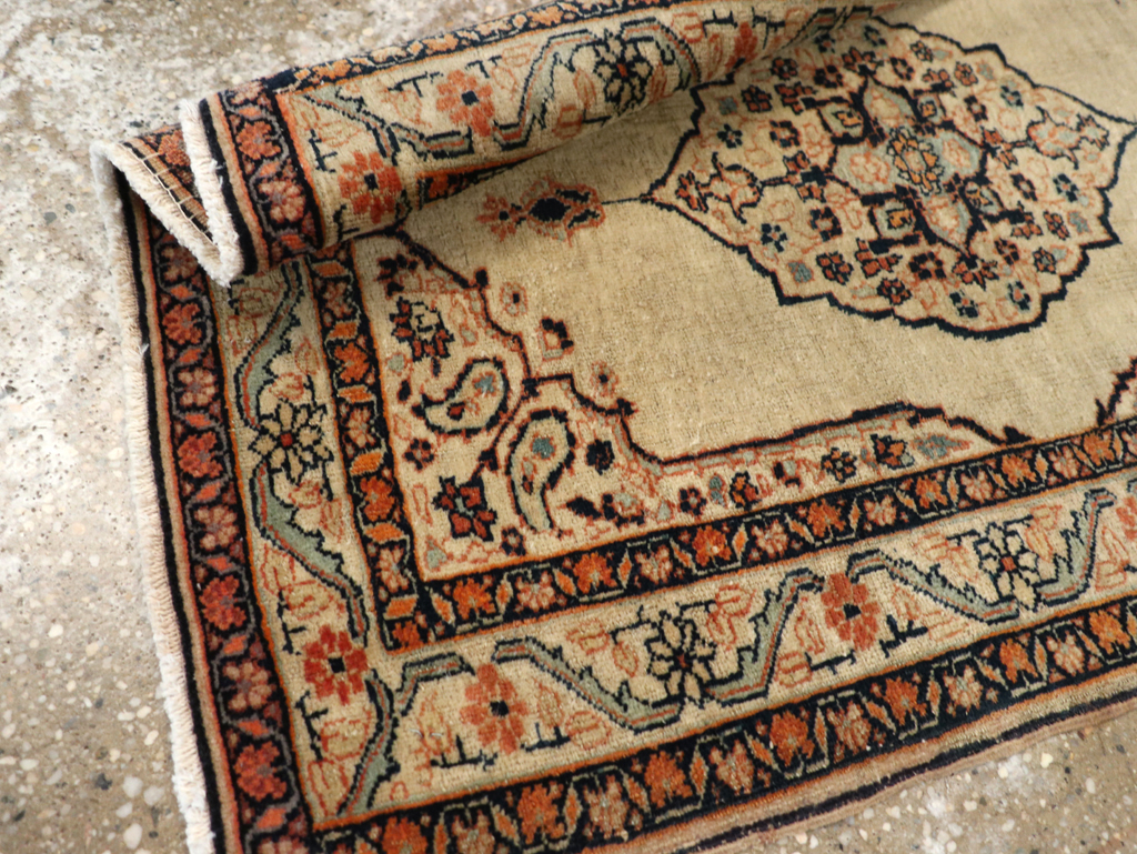 Antique Persian Tabriz Hagi Jalili Rug, No.22081 - Staging