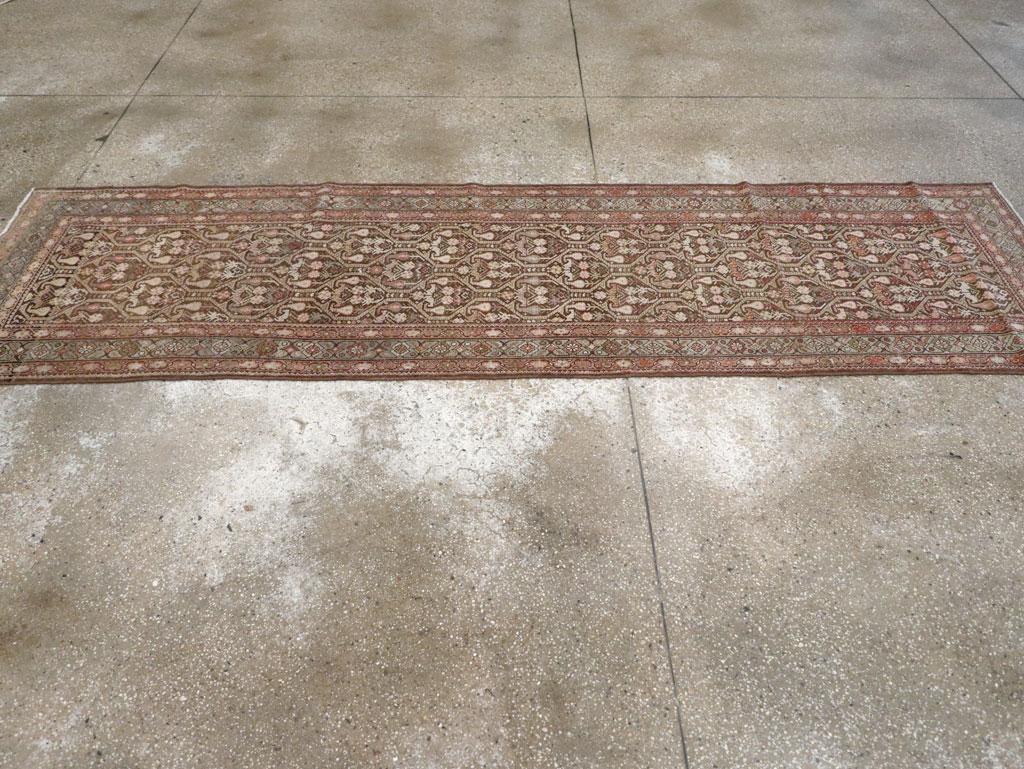 Antique Persian Kurdish Runner, No.22082 - Staging