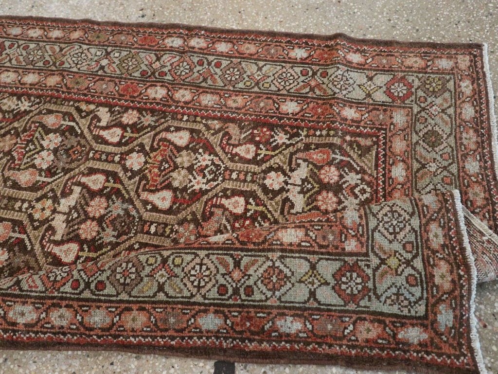 Antique Persian Kurdish Runner, No.22082 - Staging