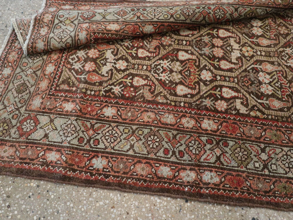 Antique Persian Kurdish Runner, No.22082 - Staging