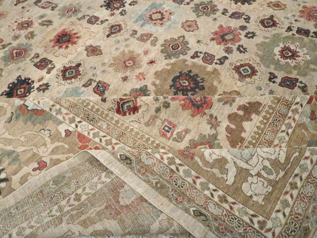 Antique Persian Mahal Carpet, No.22091 - Staging