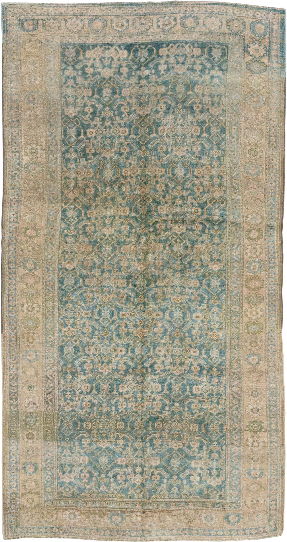 Antique Persian Bidjar Gallery Rug, No.22105 - Staging