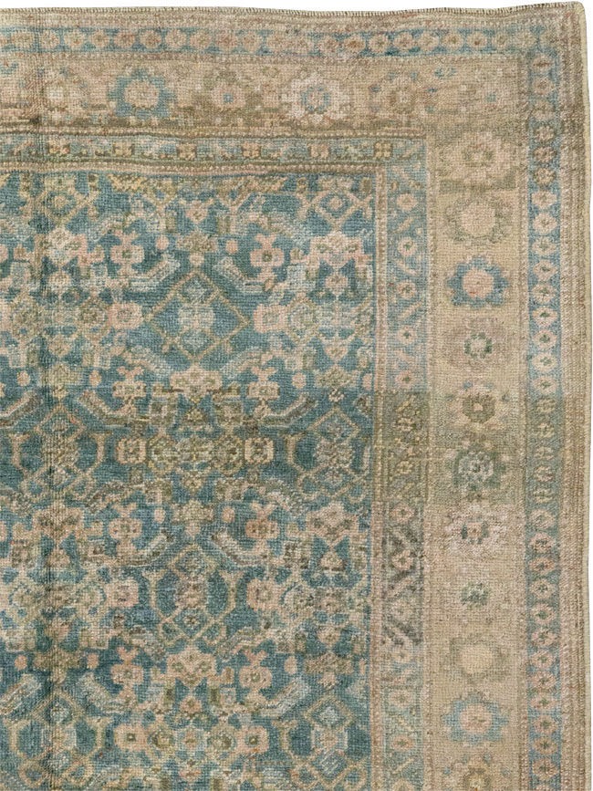 Antique Persian Bidjar Gallery Rug, No.22105 - Staging