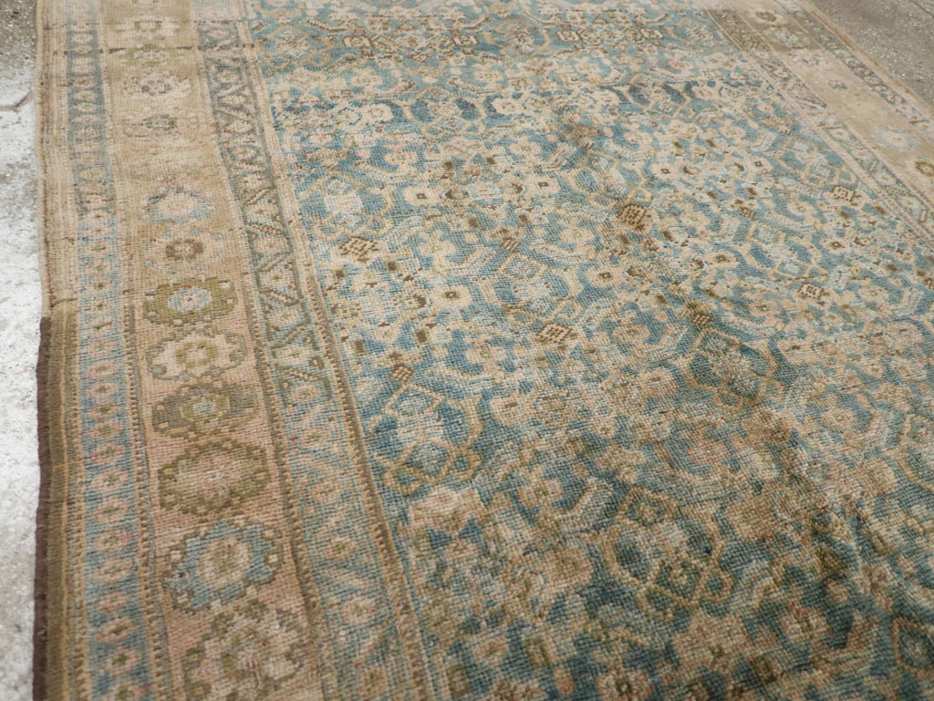 Antique Persian Bidjar Gallery Rug, No.22105 - Staging