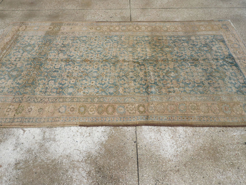 Antique Persian Bidjar Gallery Rug, No.22105 - Staging