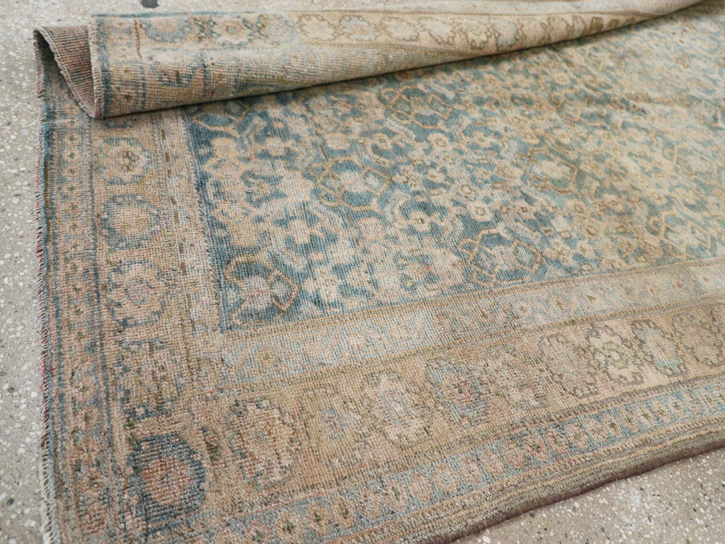 Antique Persian Bidjar Gallery Rug, No.22105 - Staging