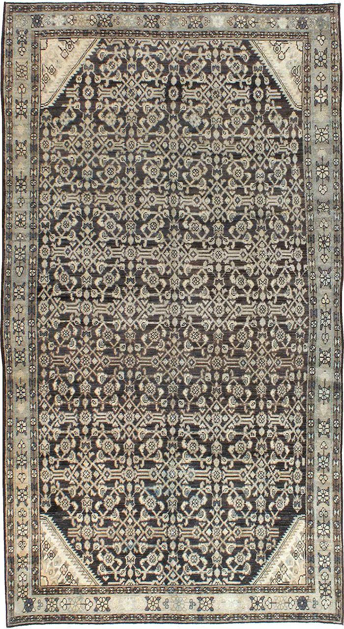 Vintage Persian Malayer Carpet, No.22111 - Staging