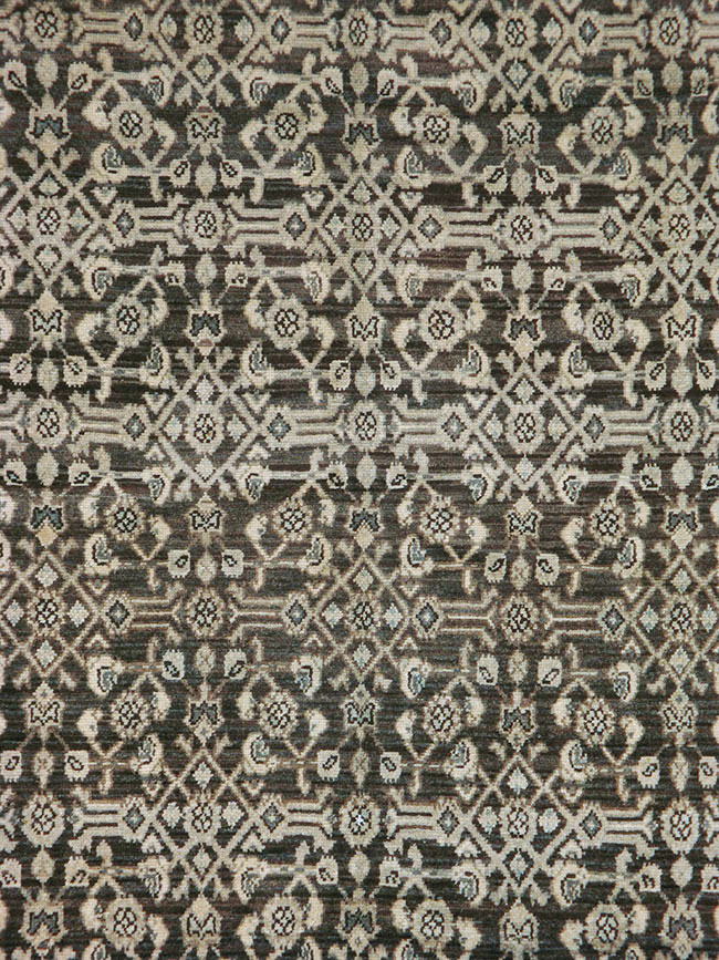 Vintage Persian Malayer Carpet, No.22111 - Staging