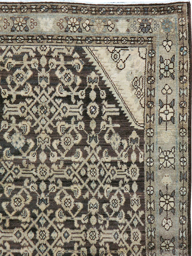 Vintage Persian Malayer Carpet, No.22111 - Staging