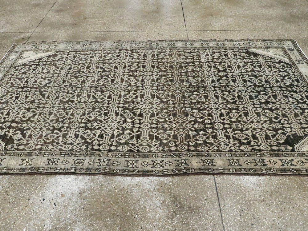 Vintage Persian Malayer Carpet, No.22111 - Staging