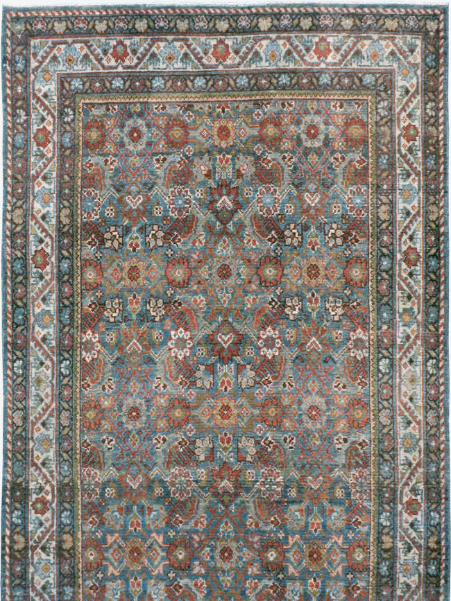 Vintage Persian Malayer Rug, No.22117 - Staging