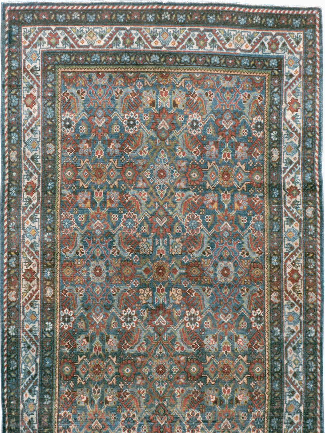 Vintage Persian Malayer Rug, No.22117 - Staging