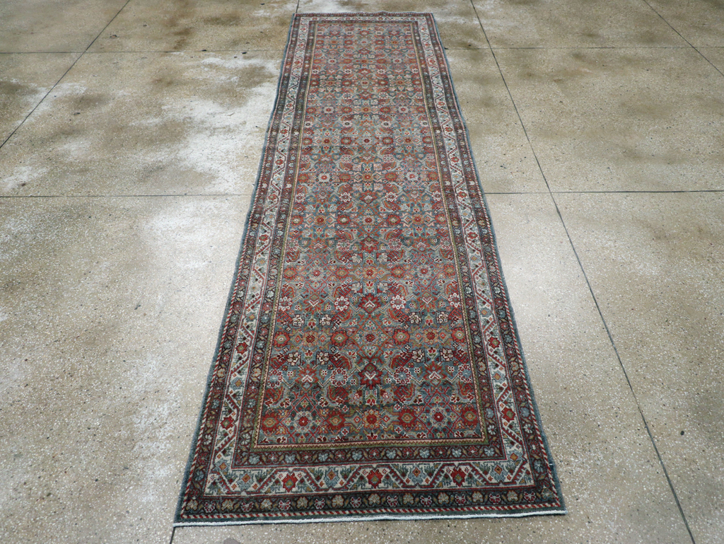 Vintage Persian Malayer Rug, No.22117 - Staging