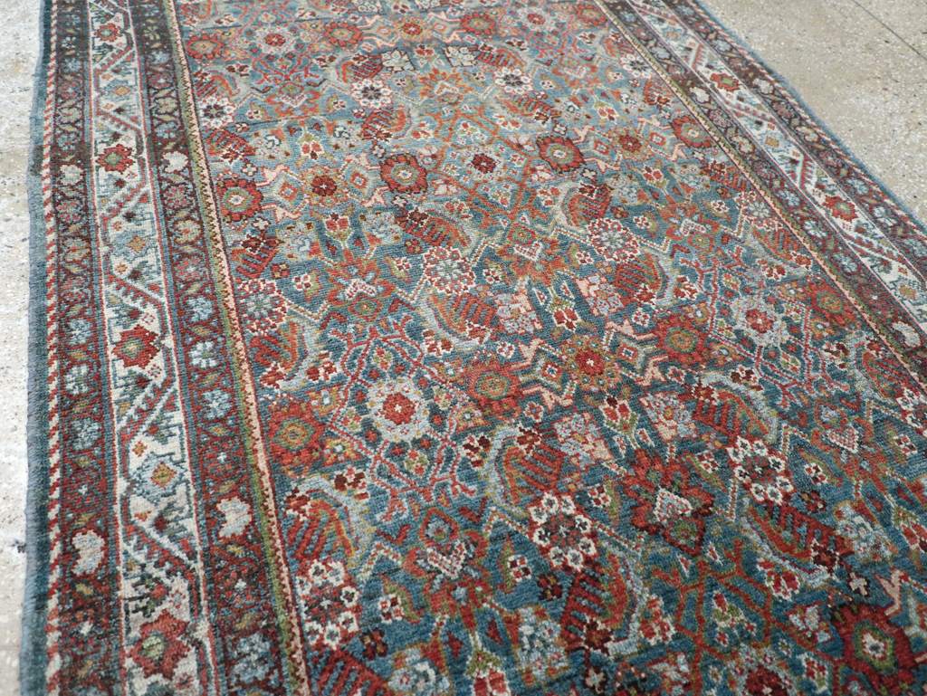 Vintage Persian Malayer Rug, No.22117 - Staging