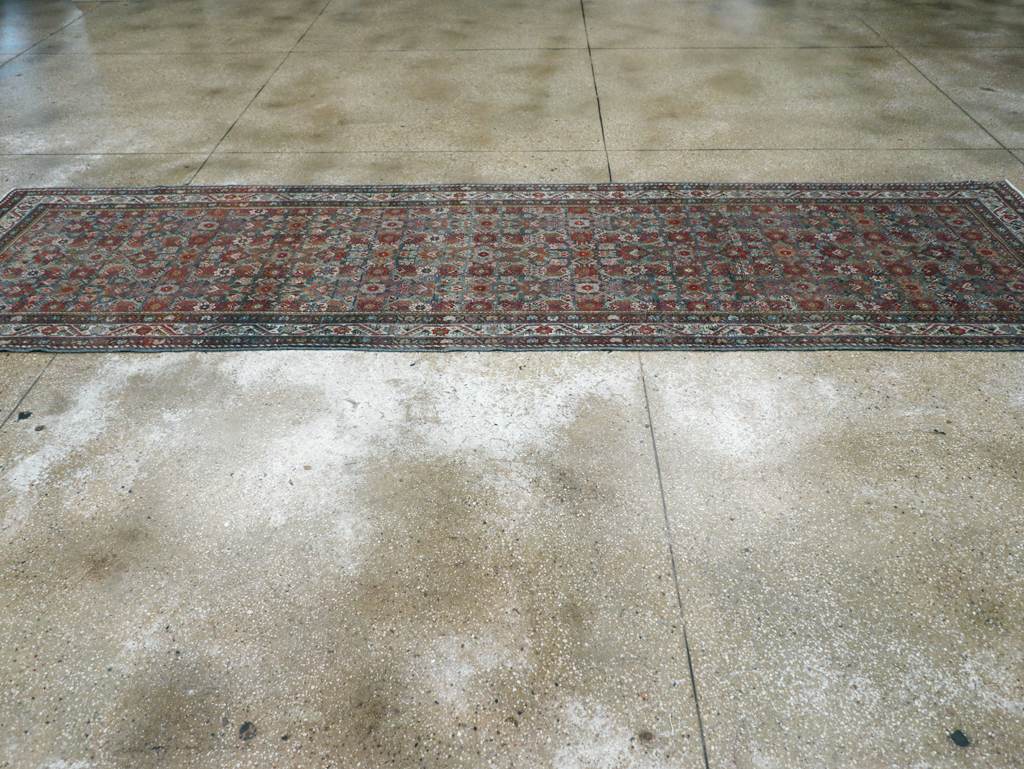 Vintage Persian Malayer Rug, No.22117 - Staging