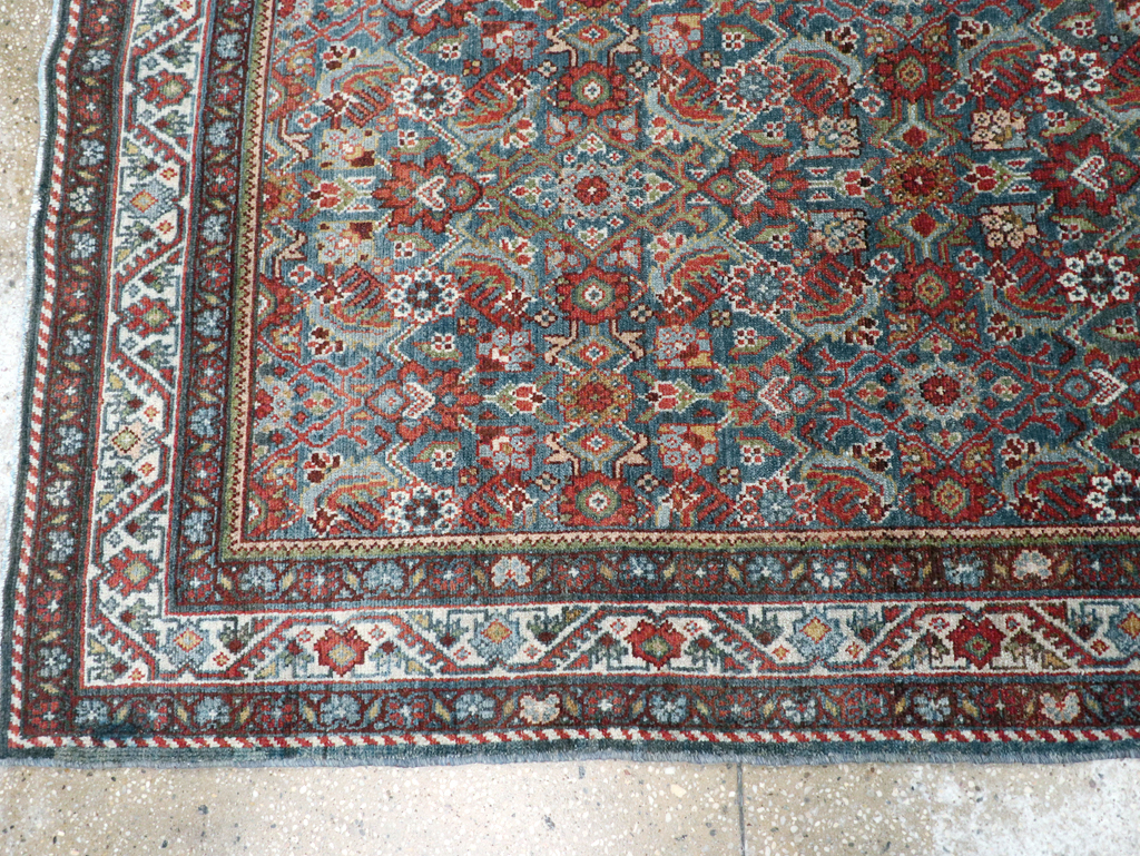 Vintage Persian Malayer Rug, No.22117 - Staging
