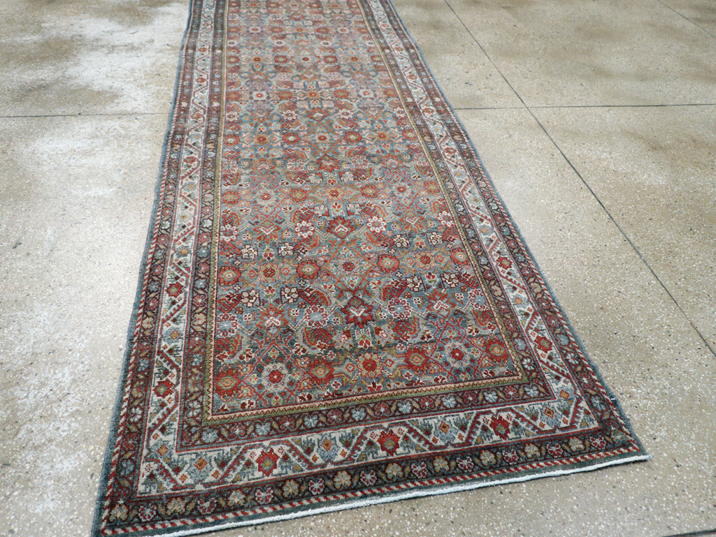 Vintage Persian Malayer Rug, No.22117 - Staging