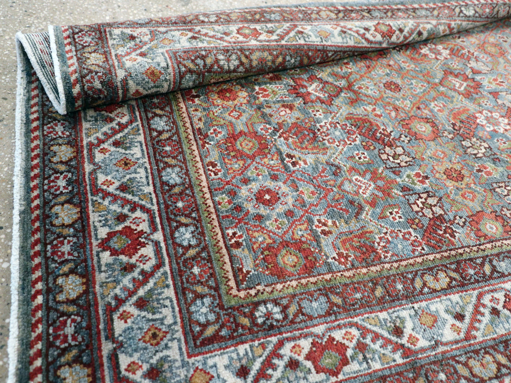 Vintage Persian Malayer Rug, No.22117 - Staging