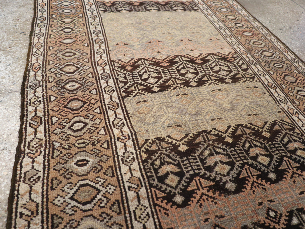 Vintage Persian Kurdish Rug, No.22126 - Staging