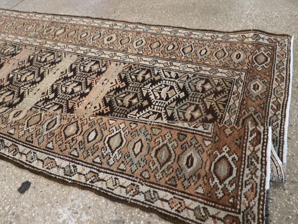 Vintage Persian Kurdish Rug, No.22126 - Staging