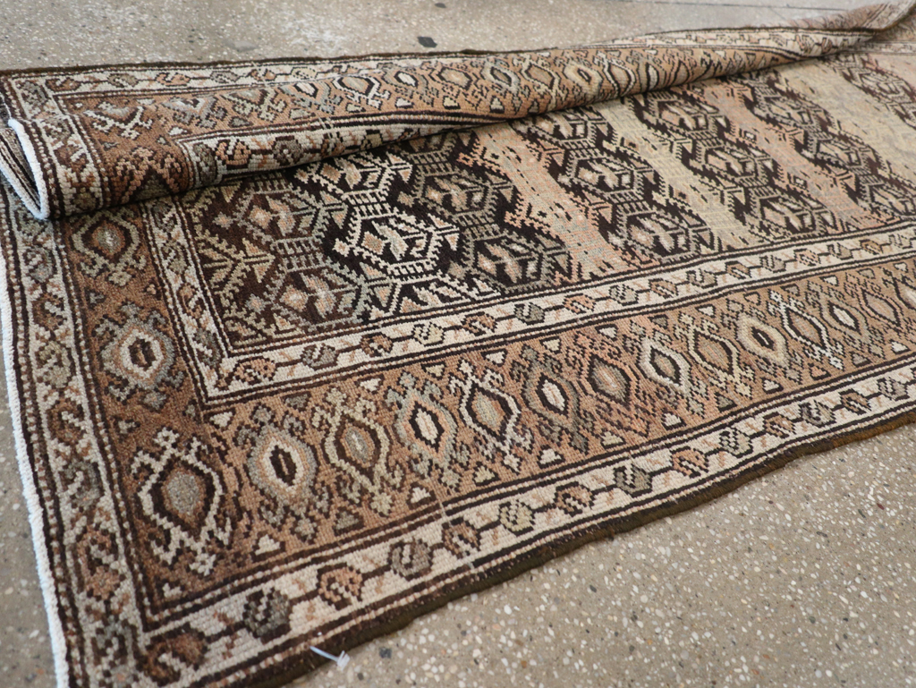 Vintage Persian Kurdish Rug, No.22126 - Staging