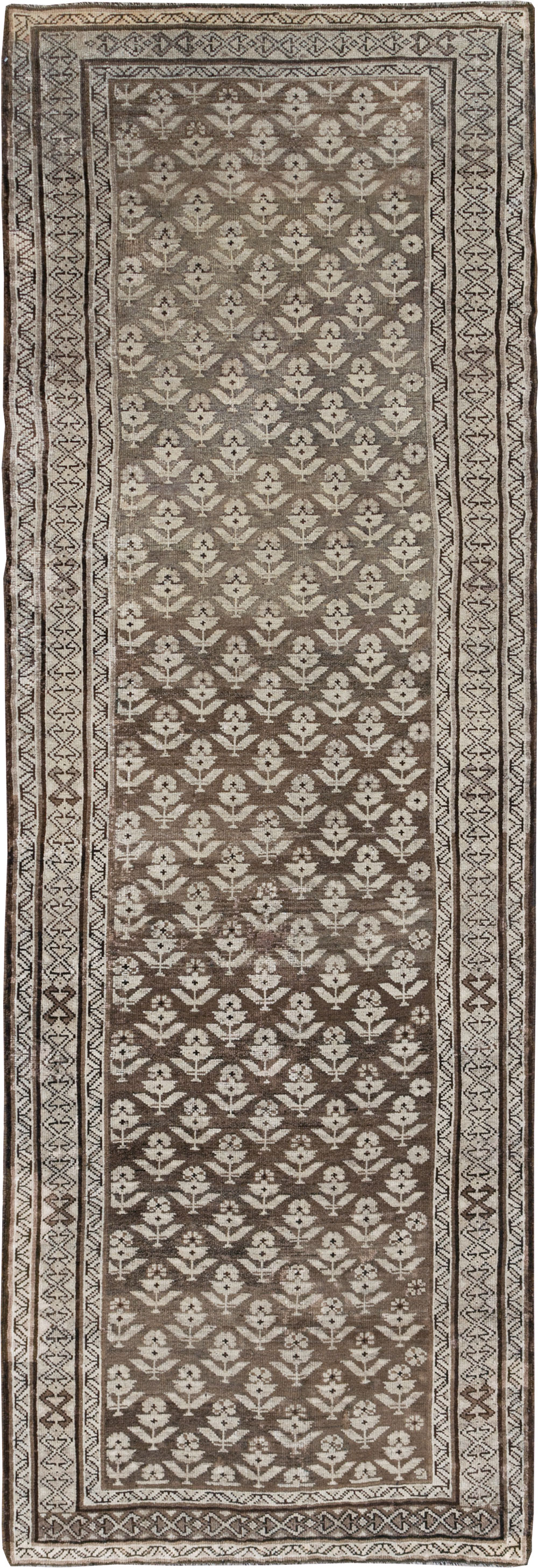 Vintage Persian Kurdish Runner, No.22128 - Staging