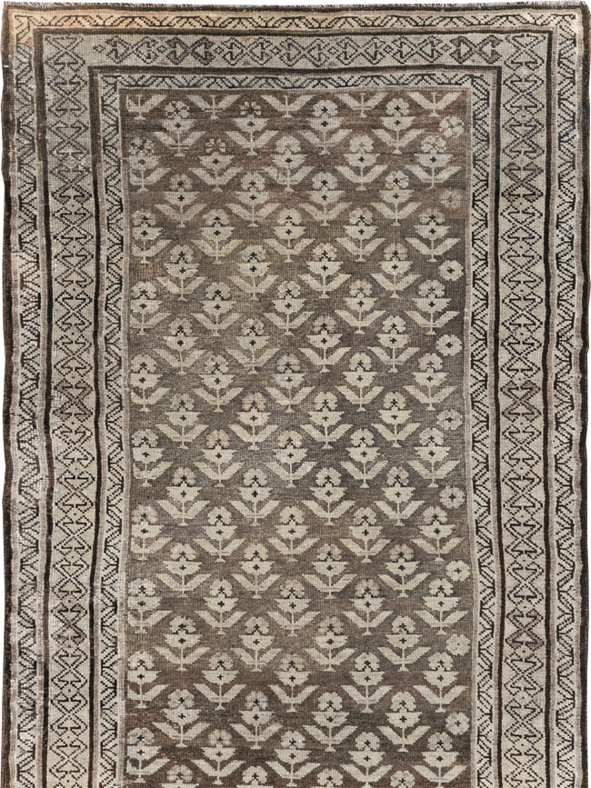 Vintage Persian Kurdish Runner, No.22128 - Staging