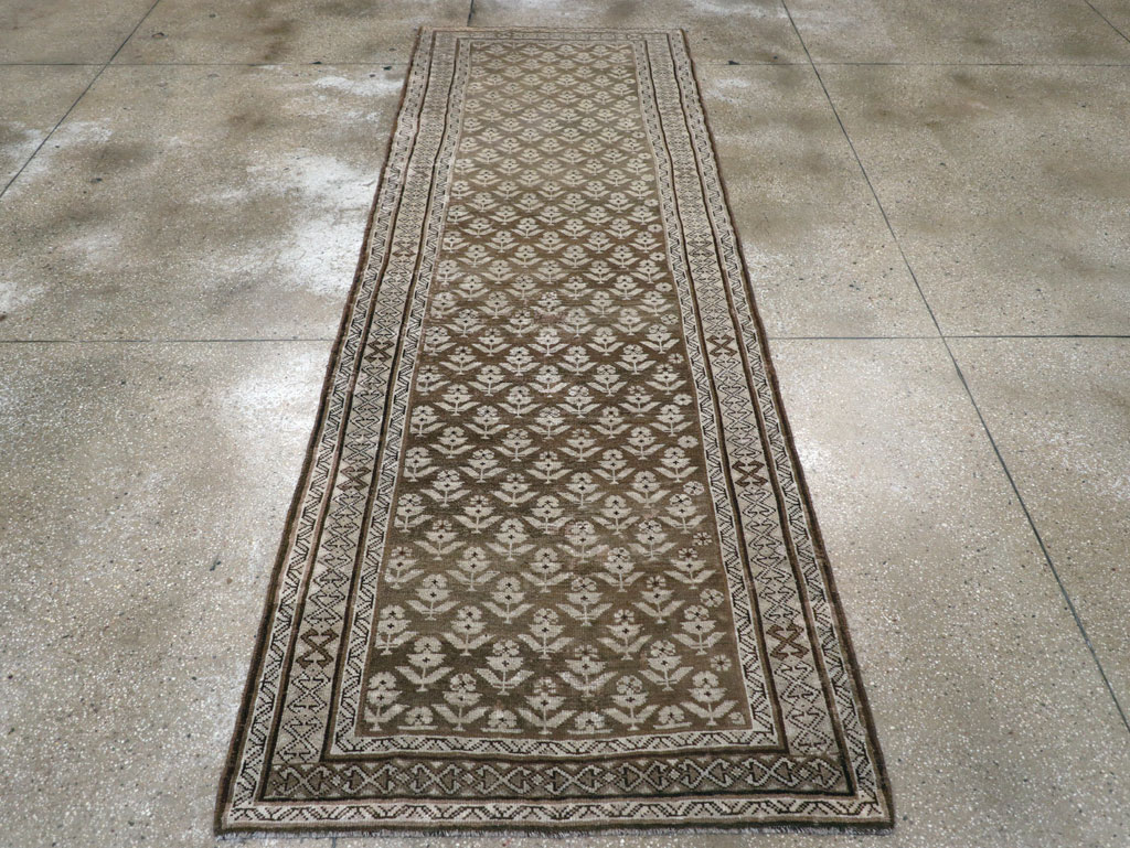 Vintage Persian Kurdish Runner, No.22128 - Staging