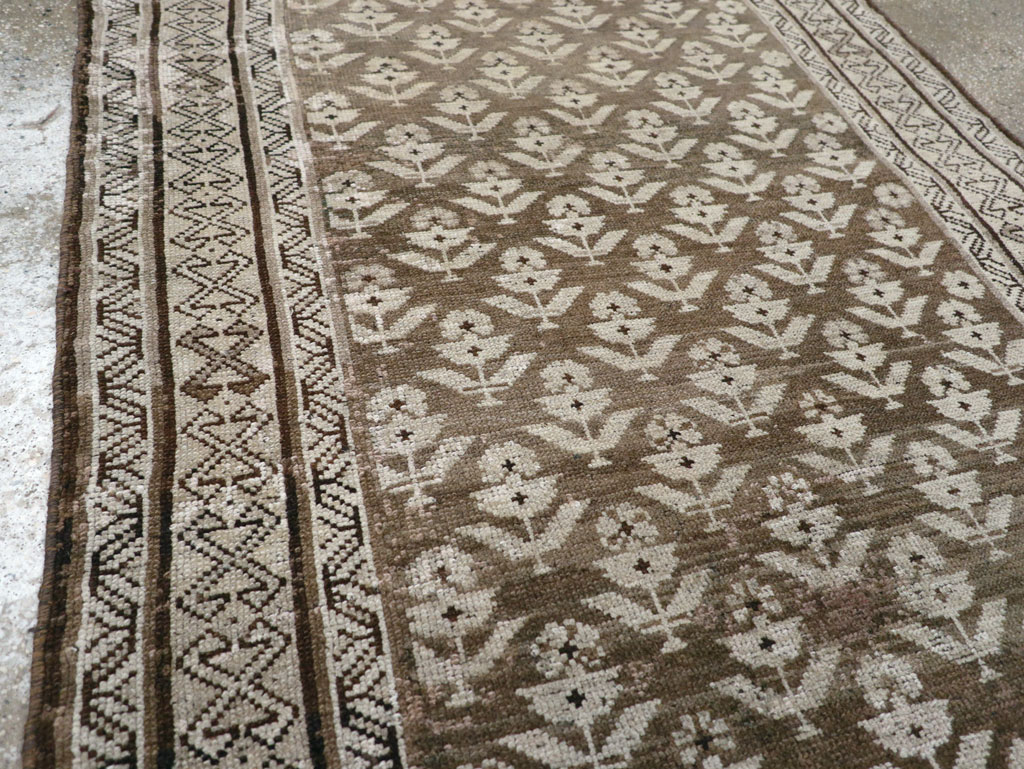 Vintage Persian Kurdish Runner, No.22128 - Staging