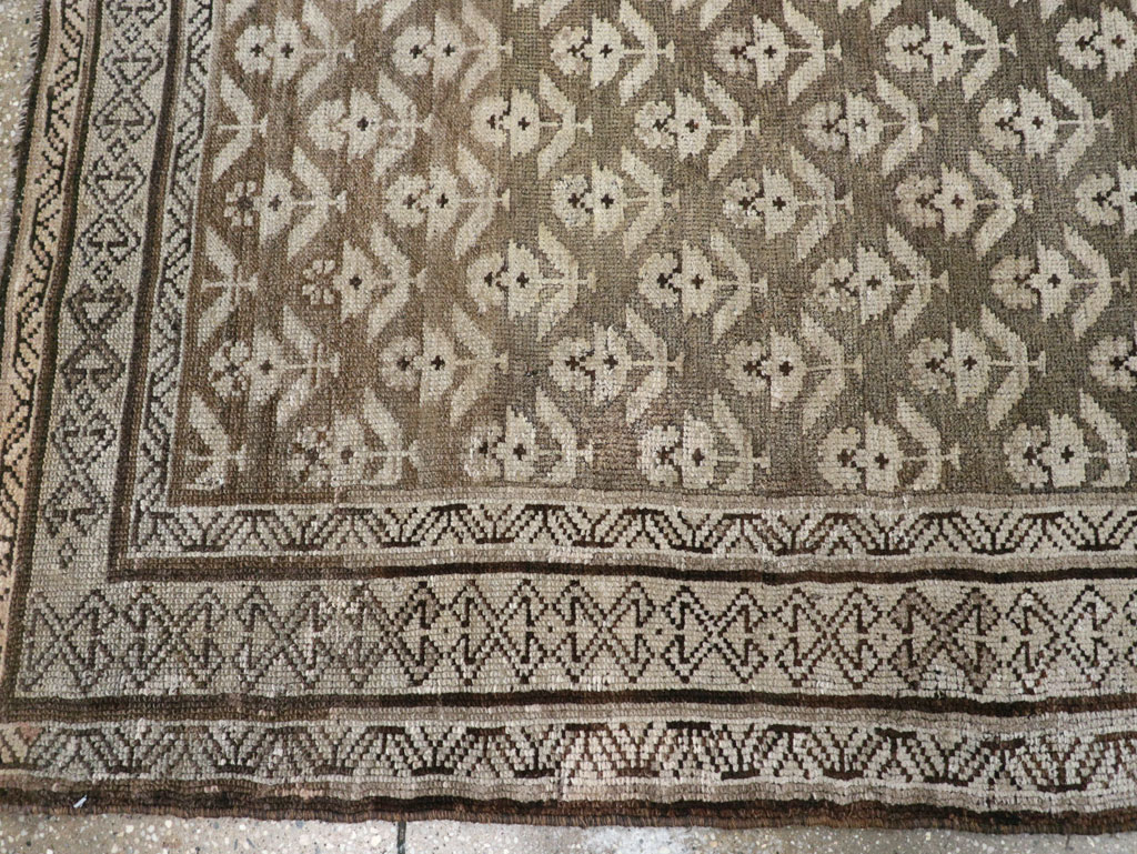 Vintage Persian Kurdish Runner, No.22128 - Staging