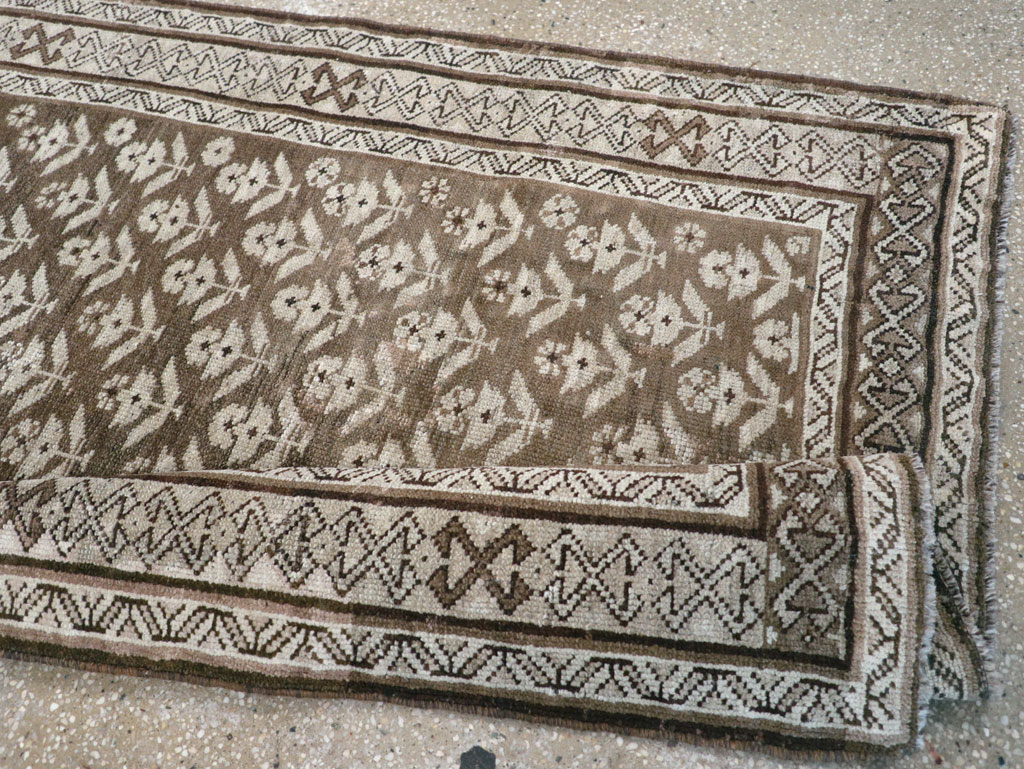 Vintage Persian Kurdish Runner, No.22128 - Staging