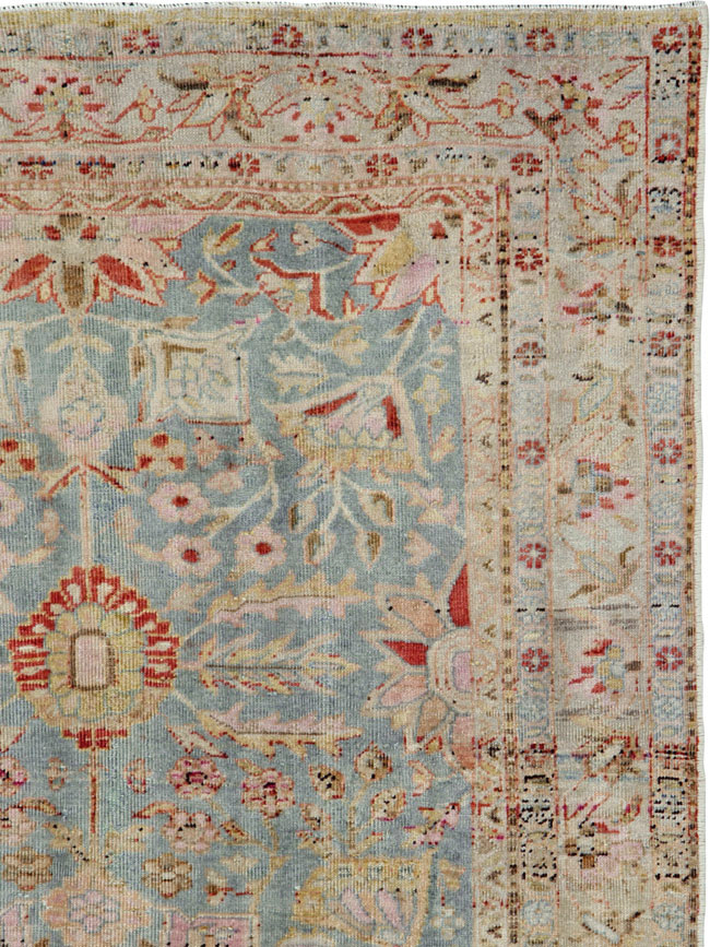 Antique Persian Mashad Rug, No.22129 - Staging