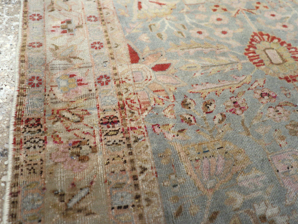 Antique Persian Mashad Rug, No.22129 - Staging