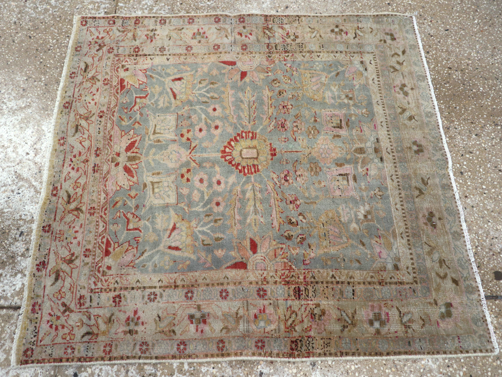 Antique Persian Mashad Rug, No.22129 - Staging
