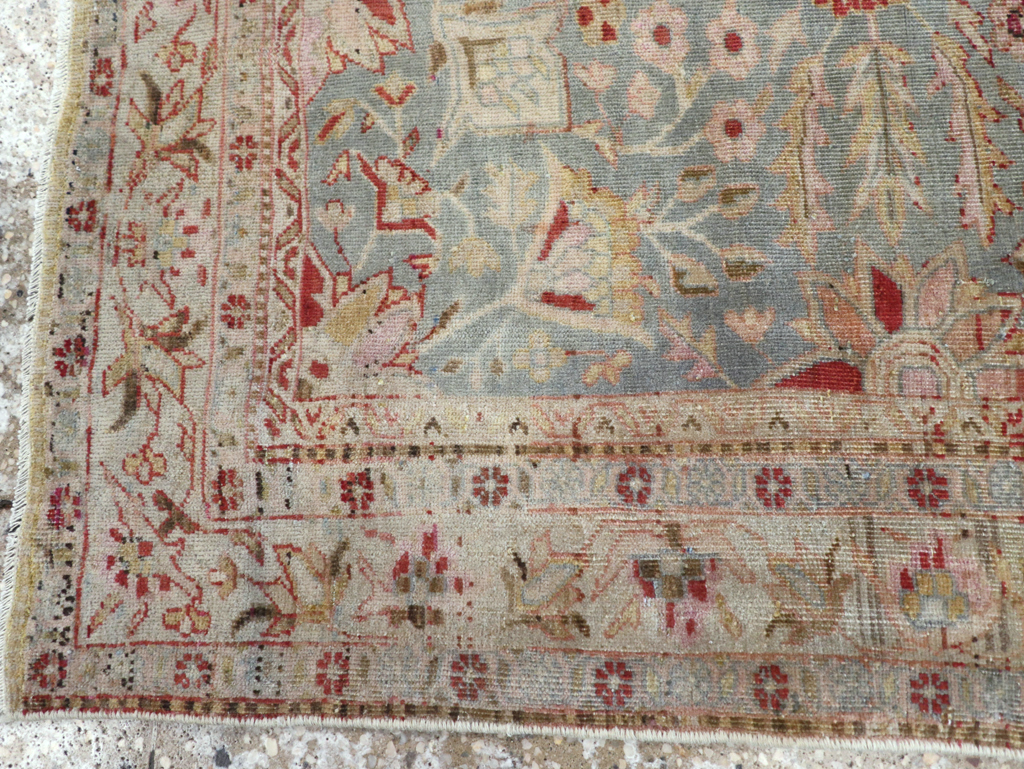 Antique Persian Mashad Rug, No.22129 - Staging