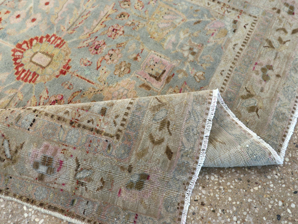 Antique Persian Mashad Rug, No.22129 - Staging