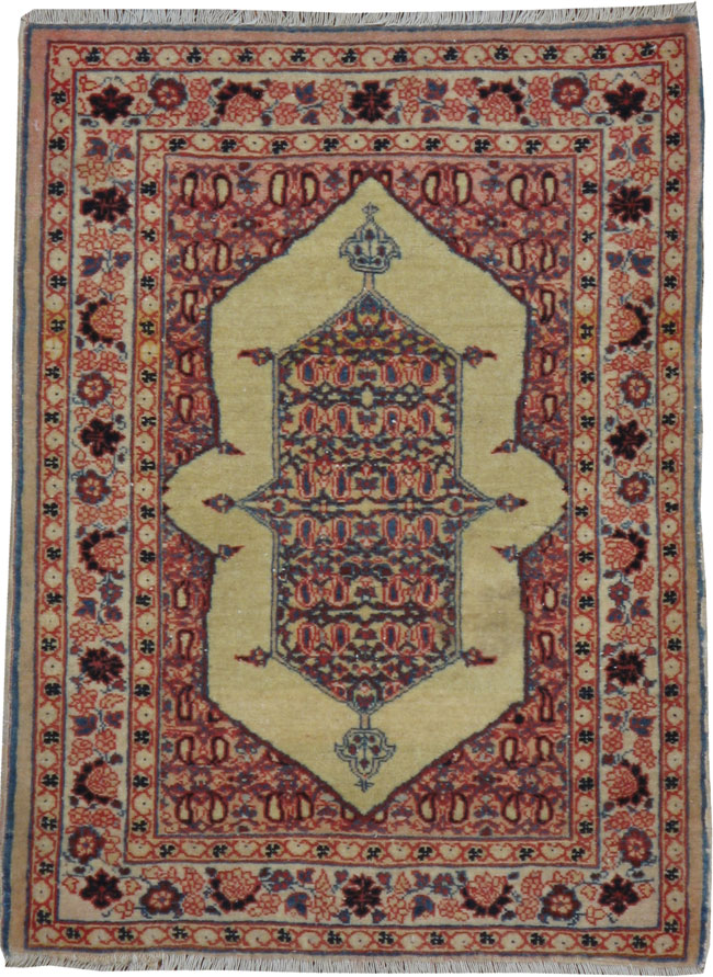 Antique Persian Tabriz Hagi Jilili Rug, No.22130 - Staging