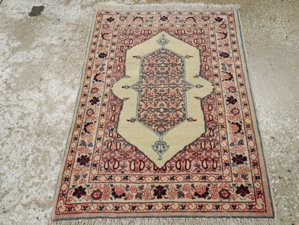 Antique Persian Tabriz Hagi Jilili Rug, No.22130 - Staging
