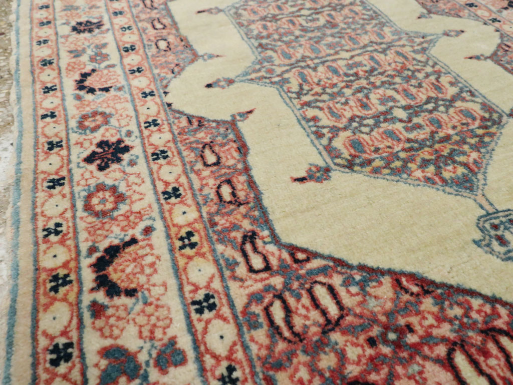 Antique Persian Tabriz Hagi Jilili Rug, No.22130 - Staging