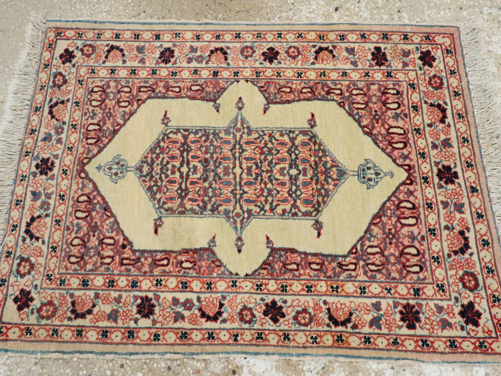 Antique Persian Tabriz Hagi Jilili Rug, No.22130 - Staging