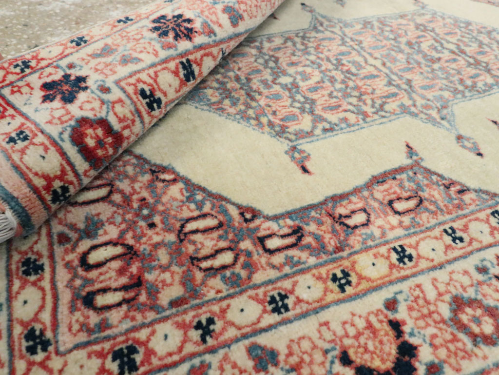 Antique Persian Tabriz Hagi Jilili Rug, No.22130 - Staging