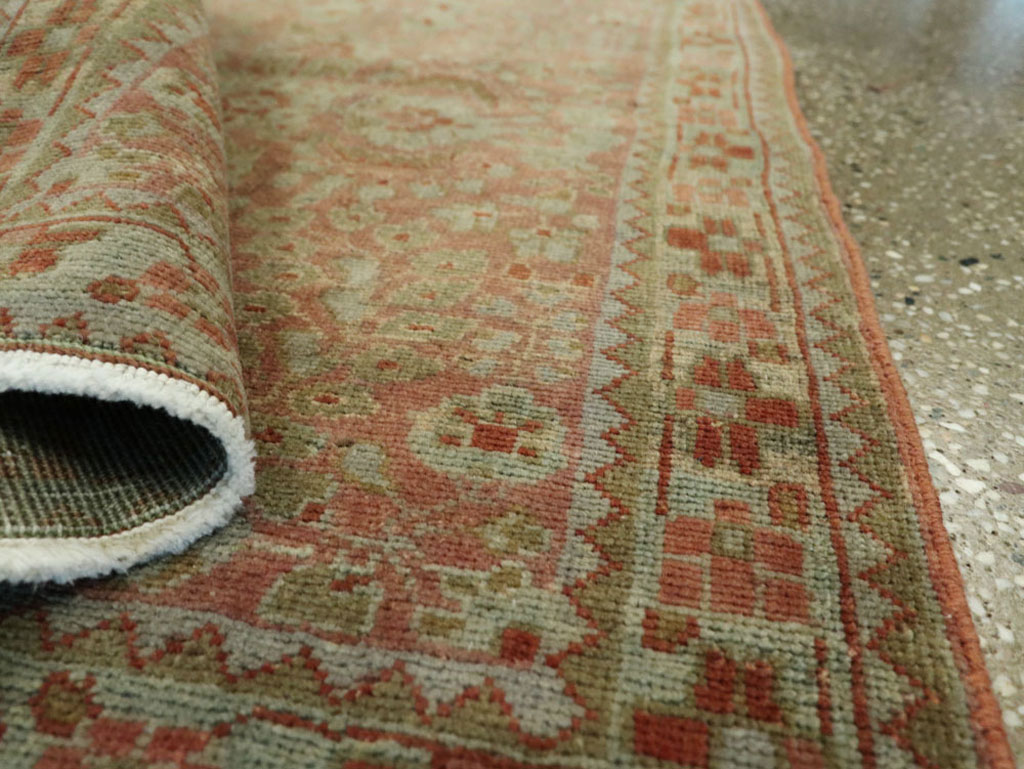 Antique Persian Sarouk Rug, No.22134 - Staging