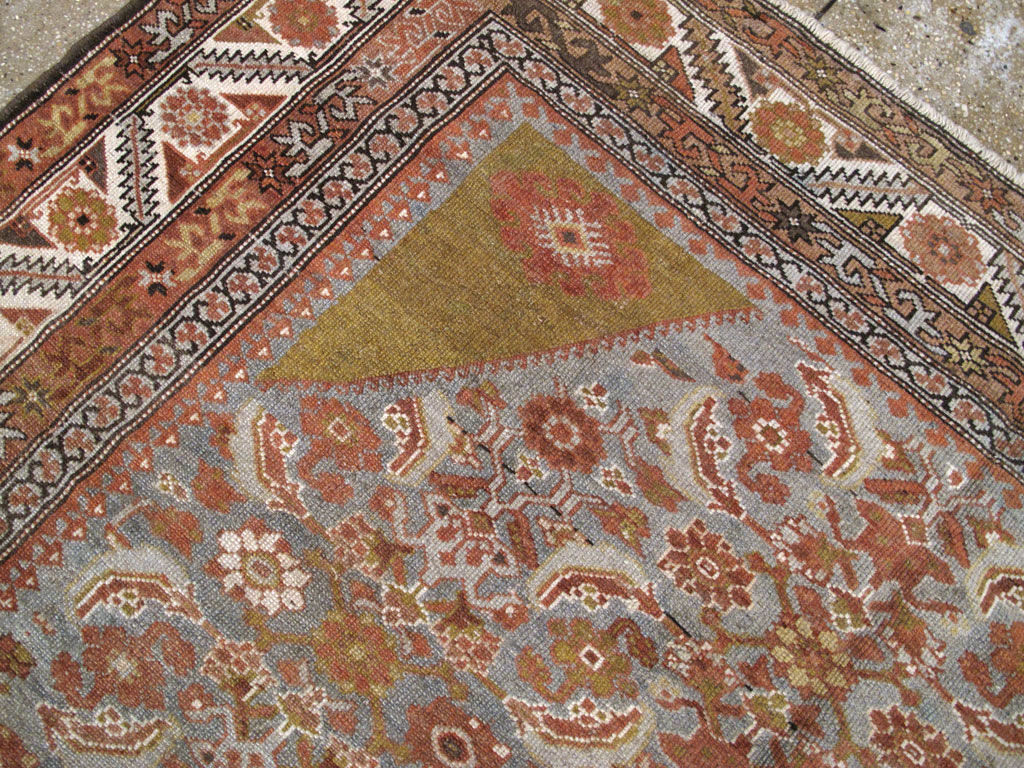 Antique Persian Bakhtiari Carpet, No.22138 - Staging