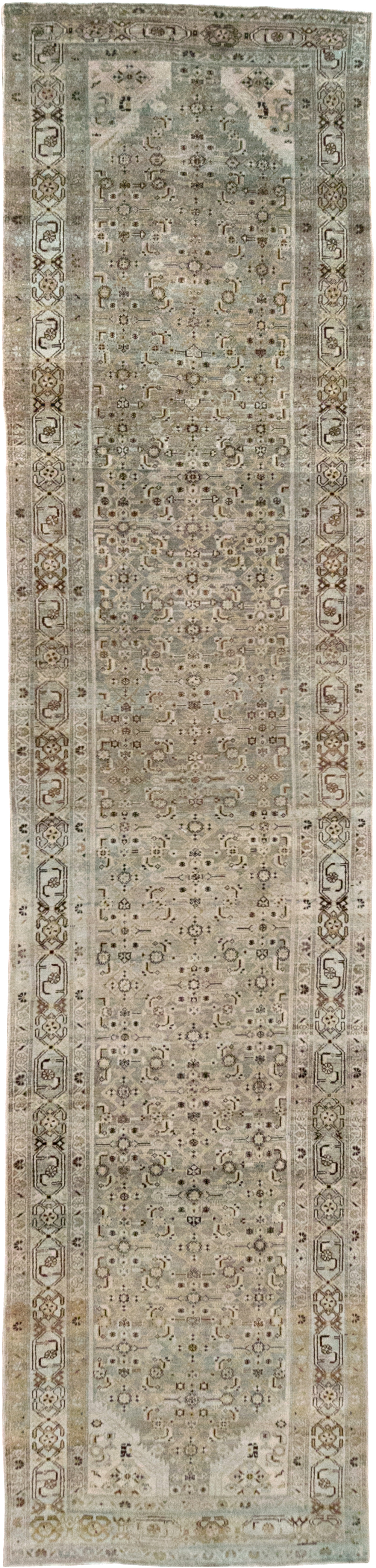 Vintage Persian Malayer Runner, No.22146 - Staging