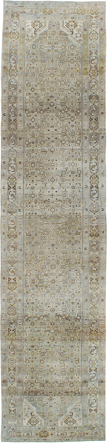 Vintage Persian Malayer Runner, No.22146 - Staging