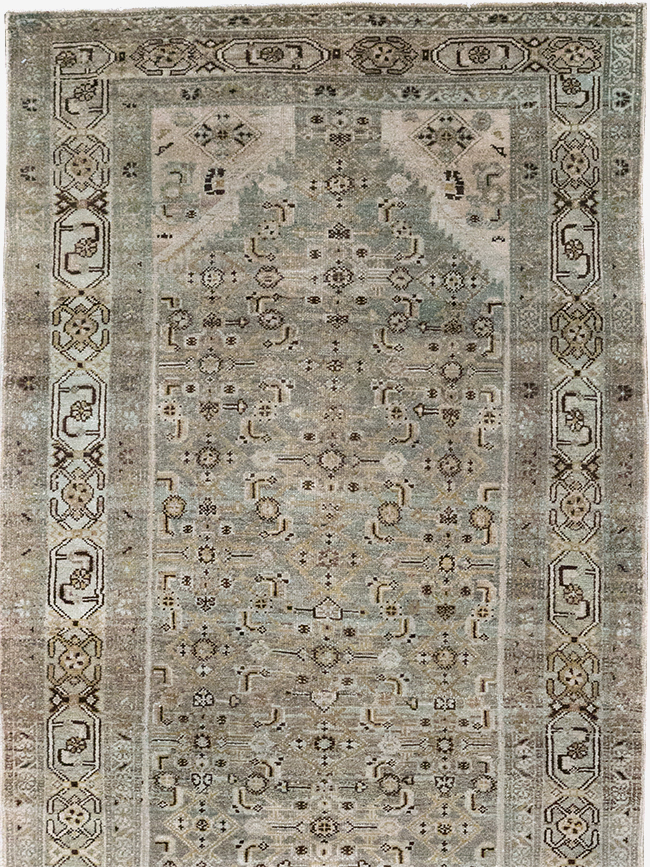 Vintage Persian Malayer Runner, No.22146 - Staging