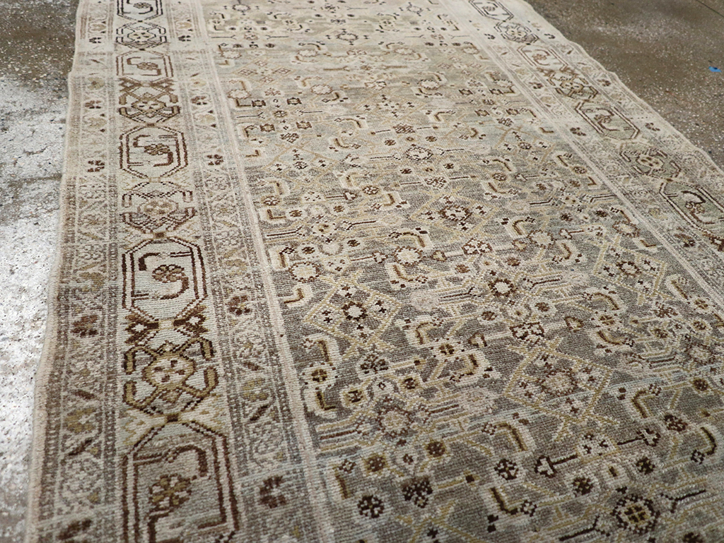 Vintage Persian Malayer Runner, No.22146 - Staging
